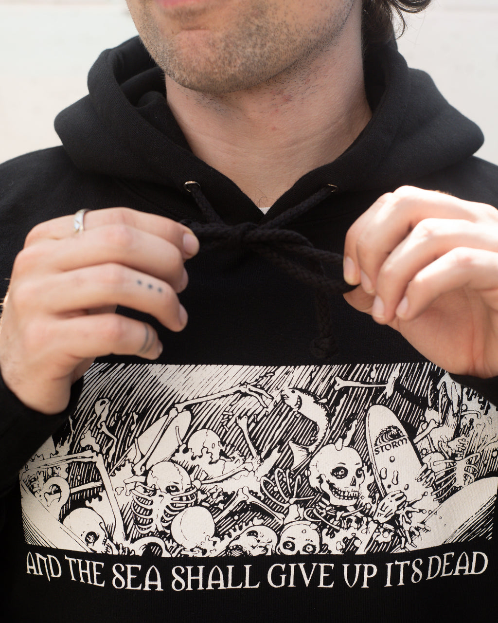 Storm Boneyard Pullover OG - Black