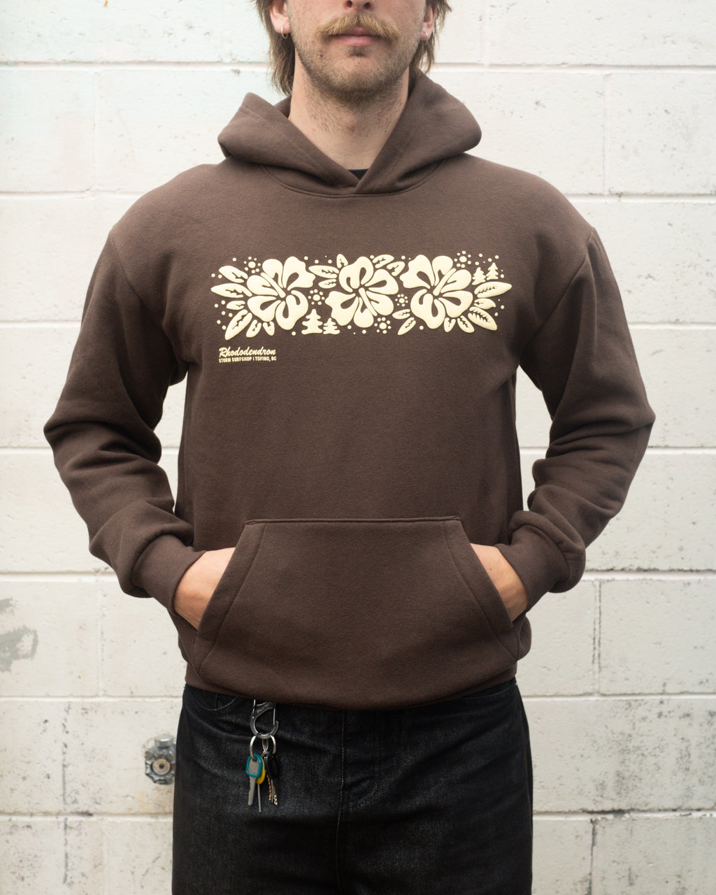 Storm Rhododendron Pullover - Brown