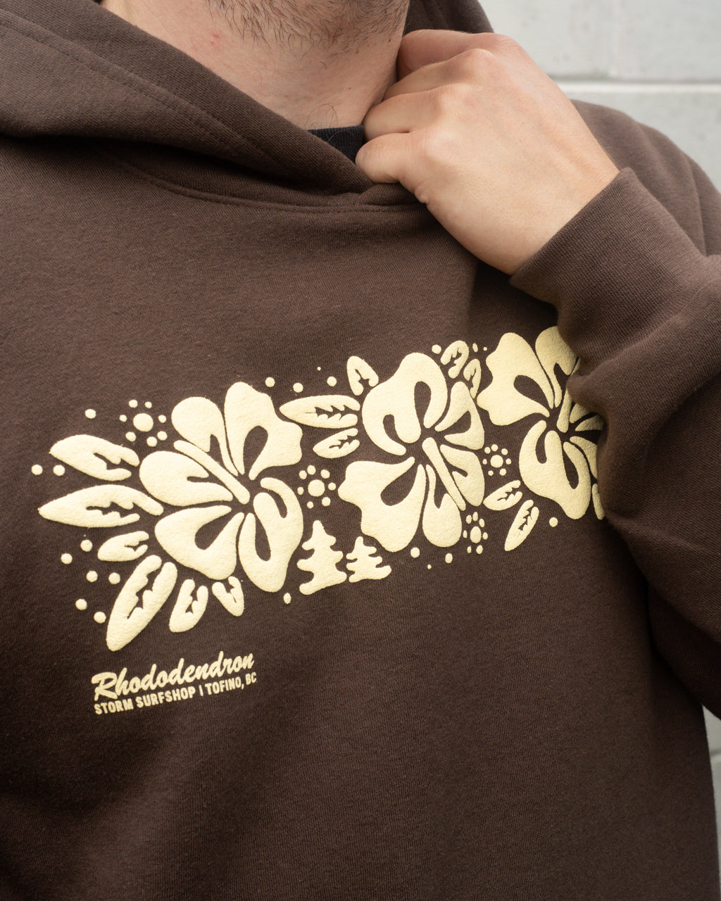 Storm Rhododendron Pullover - Brown