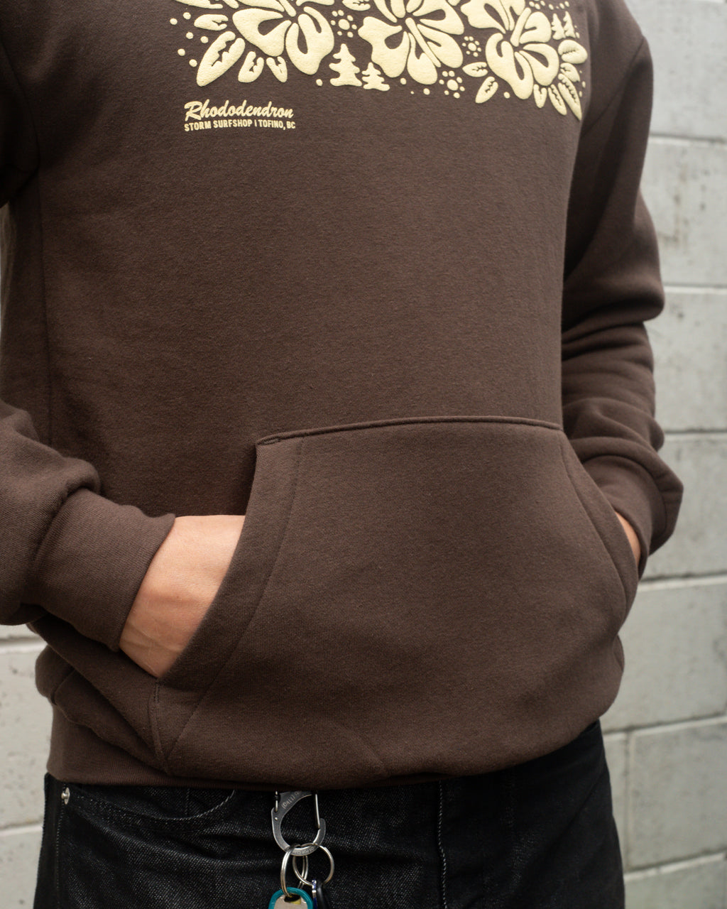 Storm Rhododendron Pullover - Brown