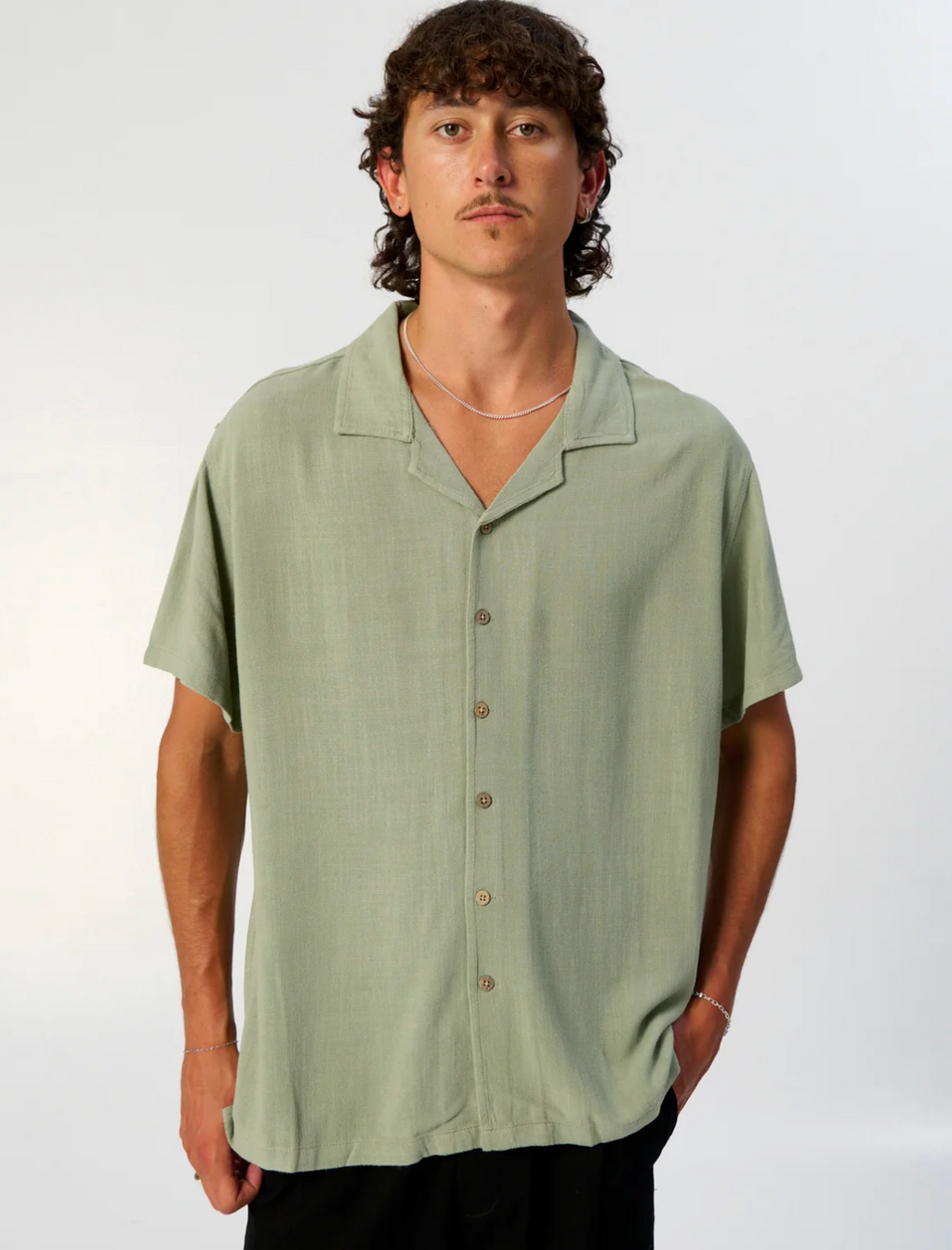 TCSS Ernie Resort Shirt - Seagrass