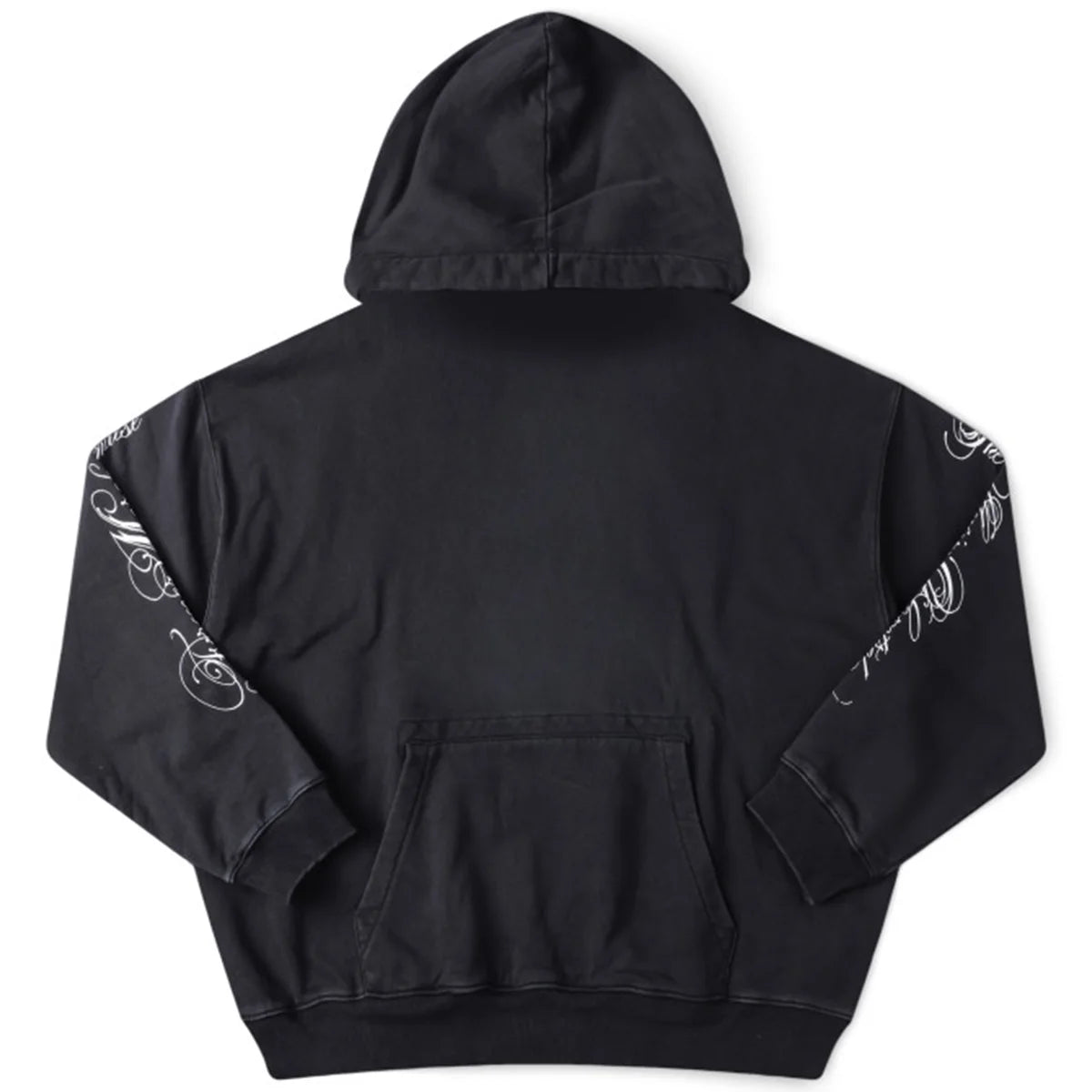 Former Illusion Boxy Hoodie - Washed Black