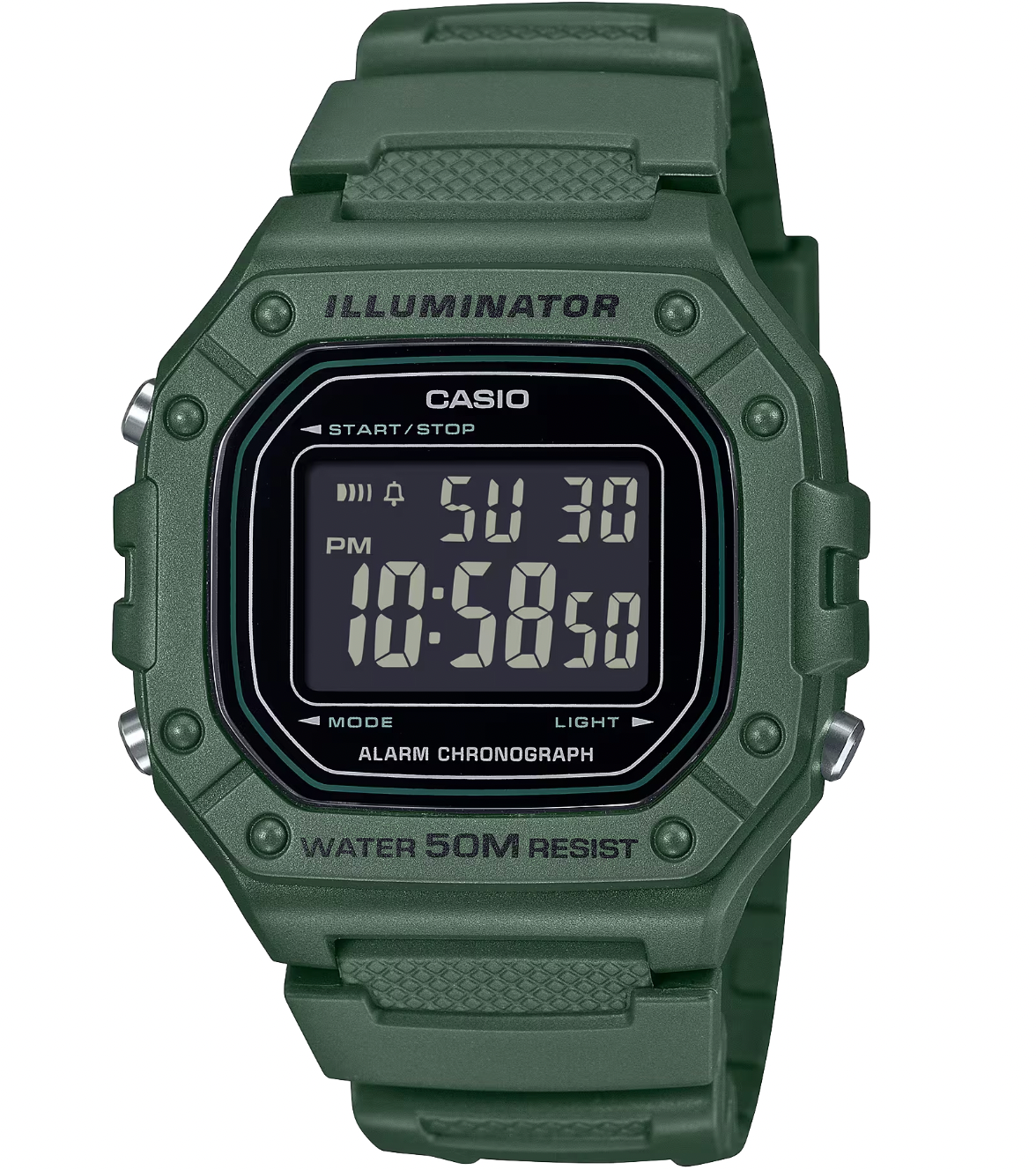 Casio W-218H 50m Water Resist Watch