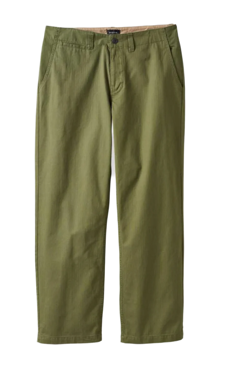Brixton Surplus Herringbone Trouser Pant - Olive