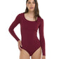 Eidon Womens Heidi One-Piece LS Mulberry