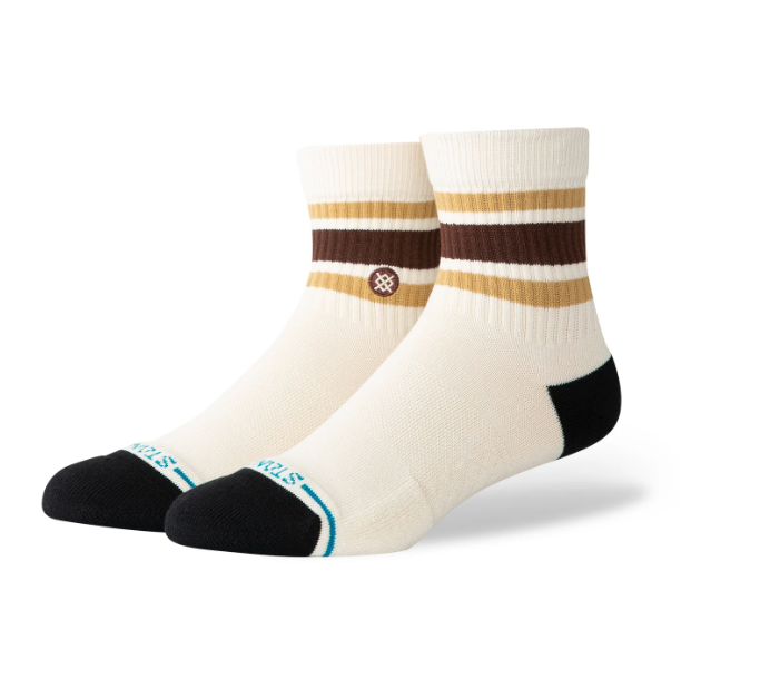 Stance Boyd Quarter Sock - Dark Brown