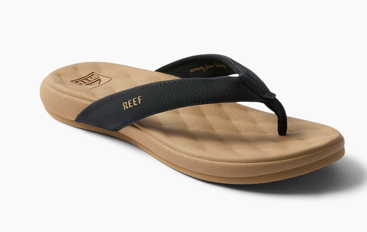 Reef Womens Cushion Melody - Black/Tan