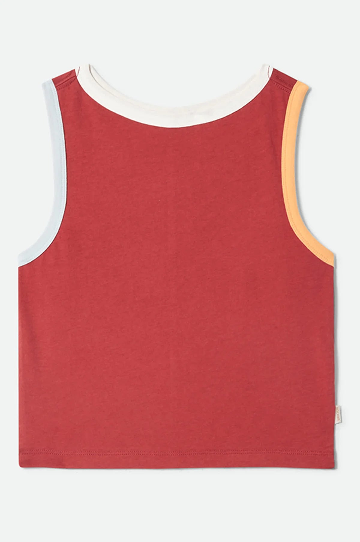 Brixton Carefree Organic Cropped Tank - Robust Red