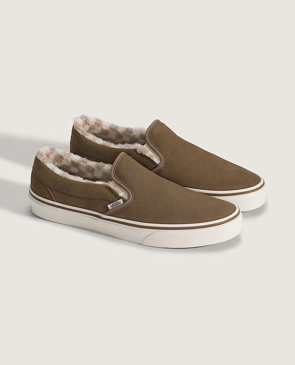 Vans Classic Slip-On-Cozy Modern Brown