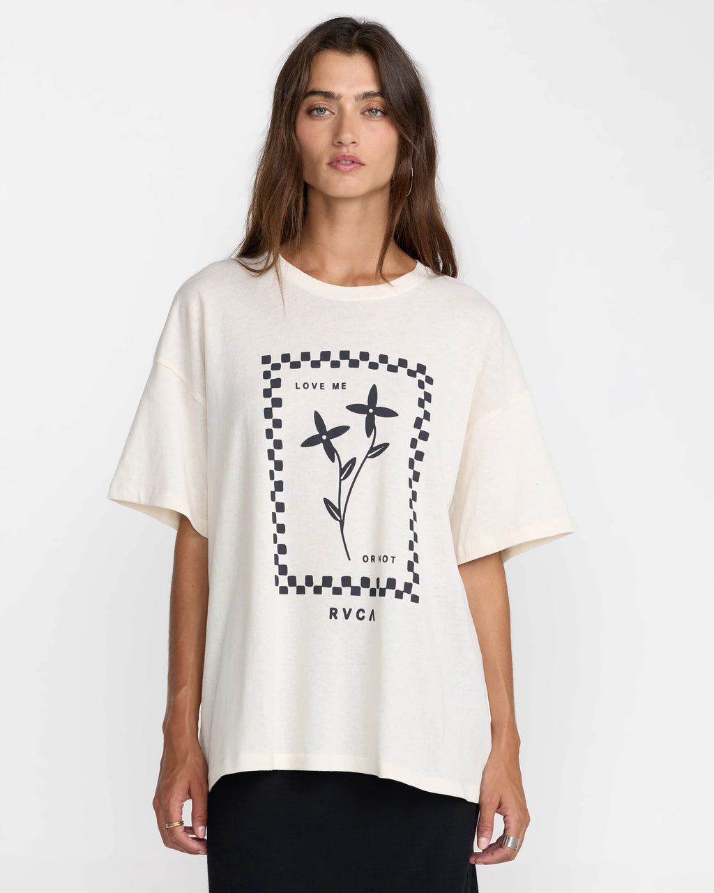 RVCA Love Me BF Tee - Cloud
