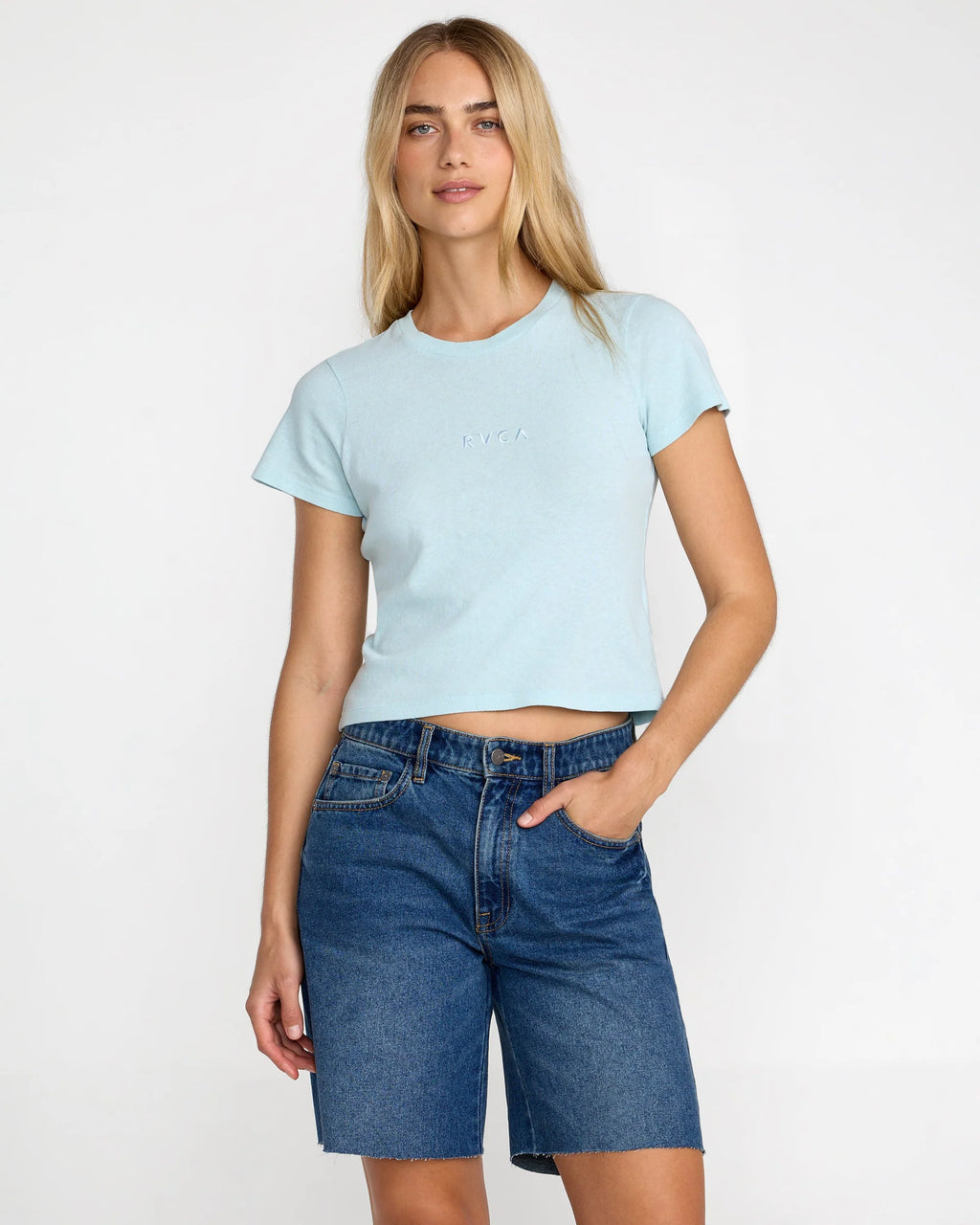 RVCA Long Beach Jort - Harbor Blue