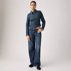 Levi Womens Low Loose Jeans - Lost In Translation