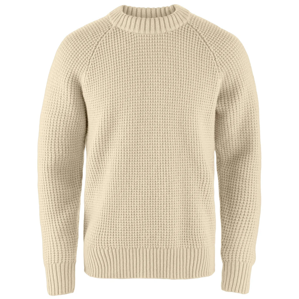 Fjallraven Övik Waffle Knit - Light Beige