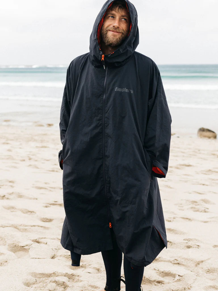 Finisterre Tego Robe - Navy/Flame