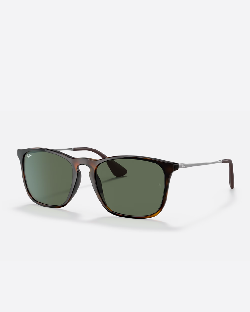 Ray-Ban Chris Sunglasses - Havana/Green