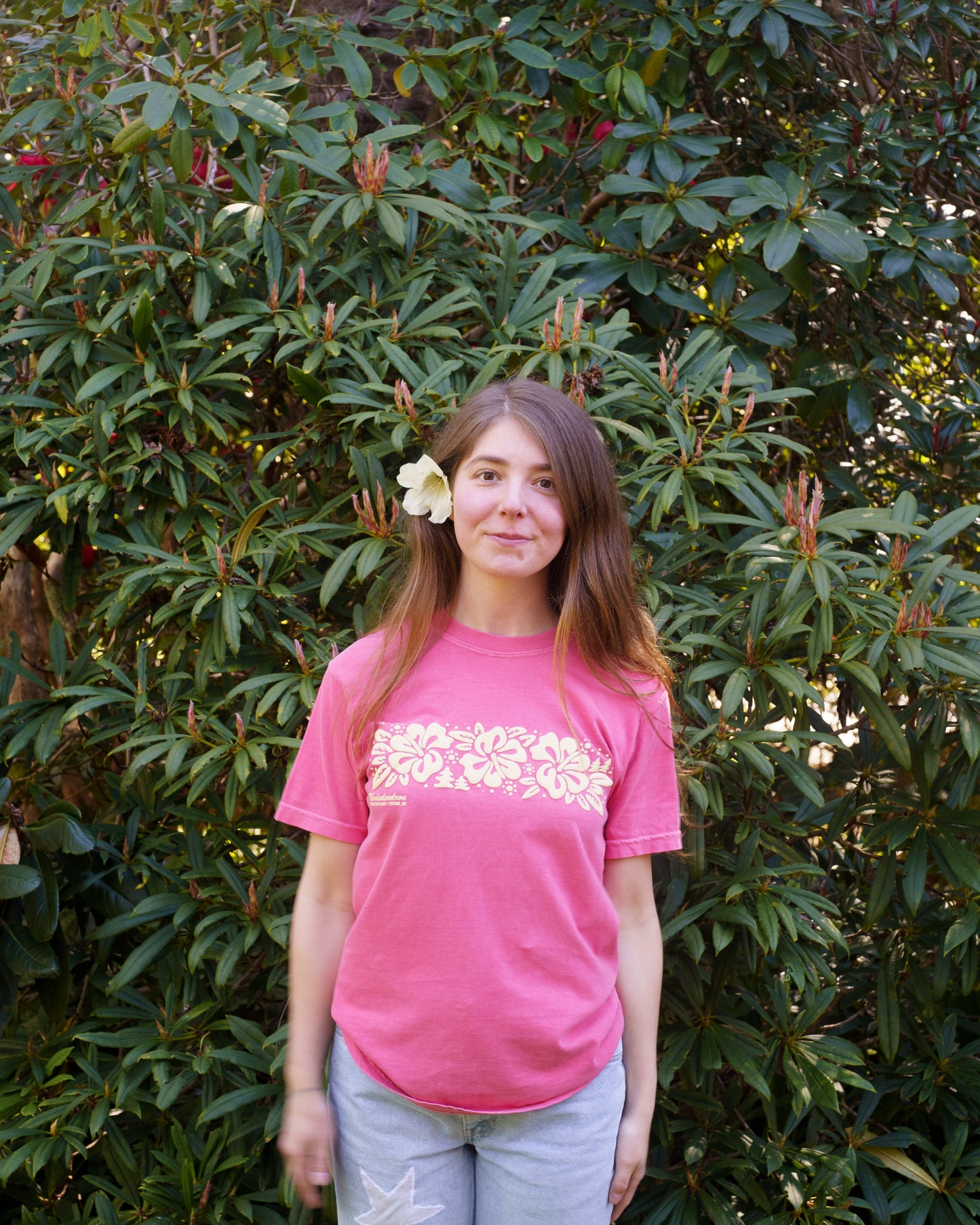 Storm Rhododendron Tee - Pink