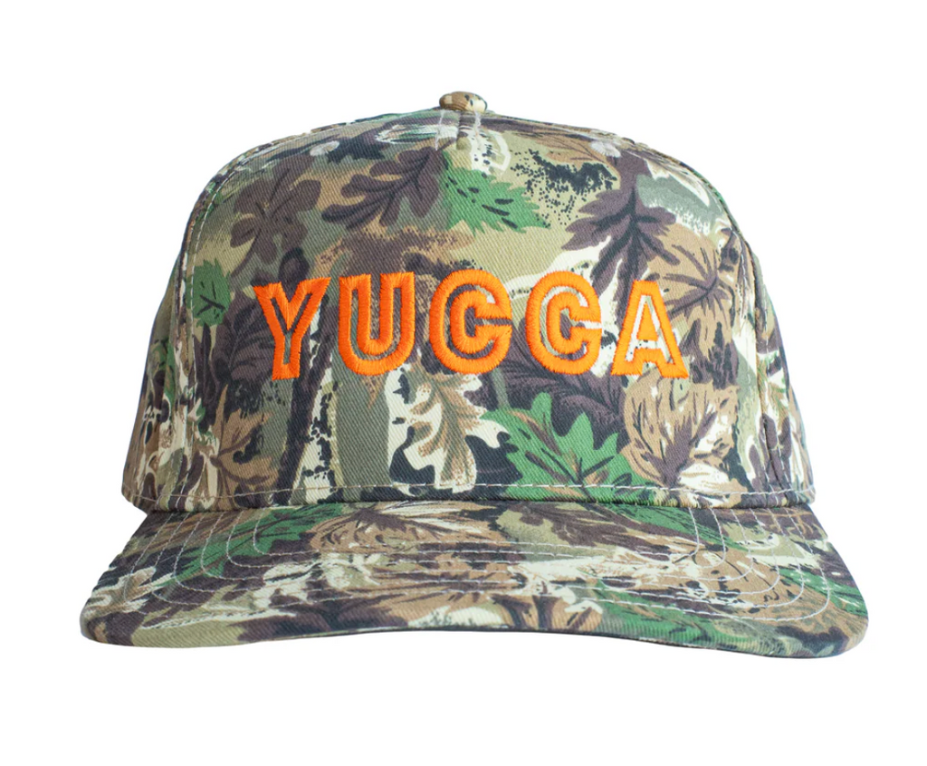Yucca Promo Hat - Camo/Orange