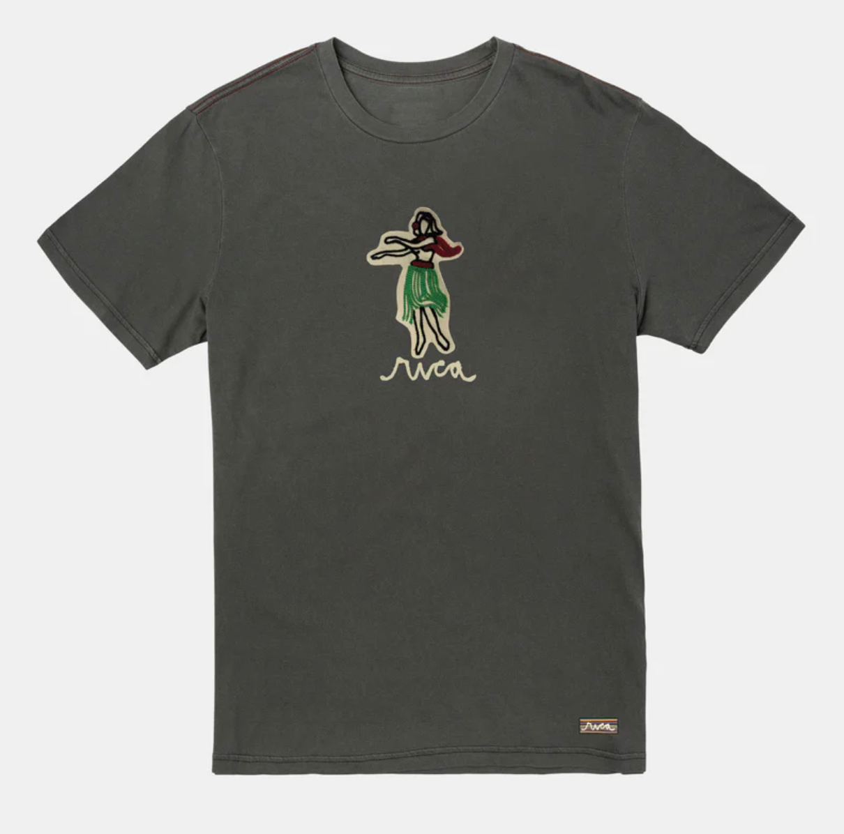 RVCA Oblow Hula Tee - Pirate Black