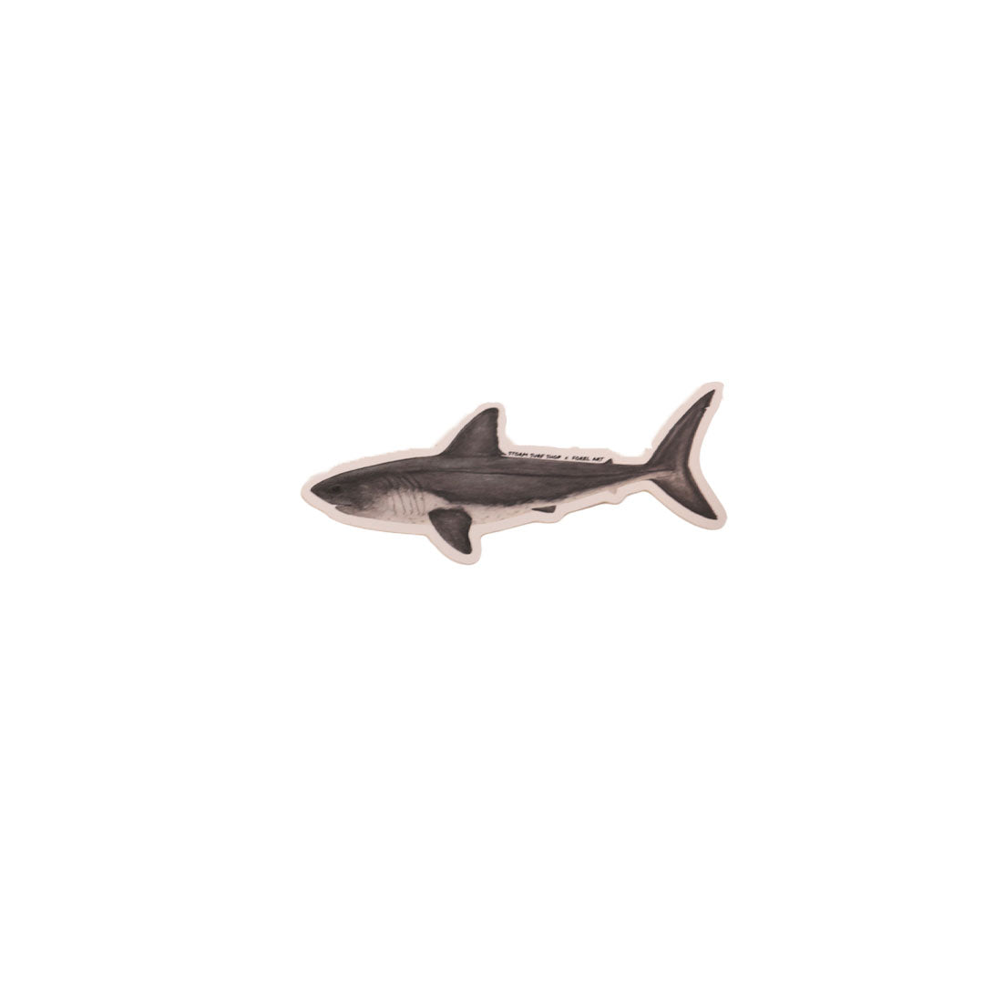 Storm Salmon Shark Sticker