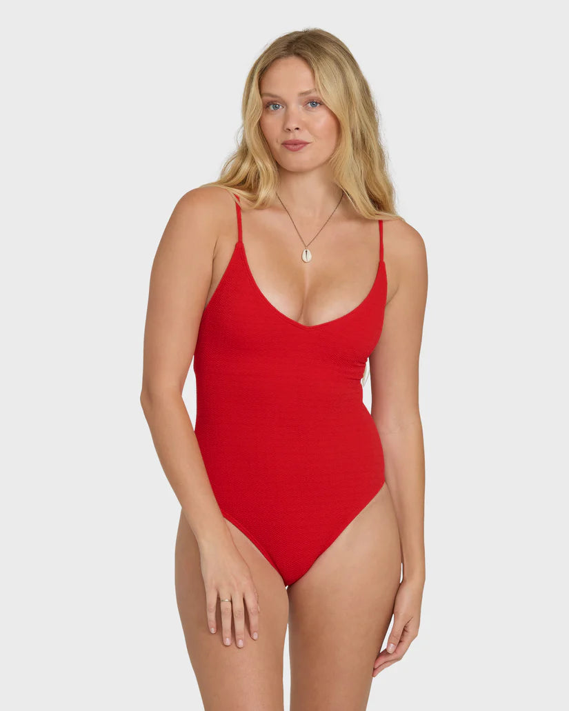 Billabong Rising Tide Strappy 1PC - Fiesta Red