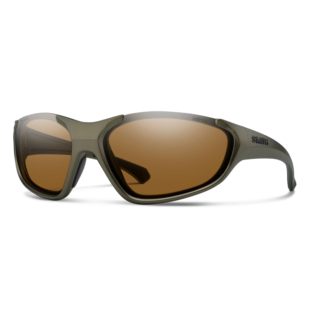 Smith Sliders Matte Olive Oil ChromaPop Brown