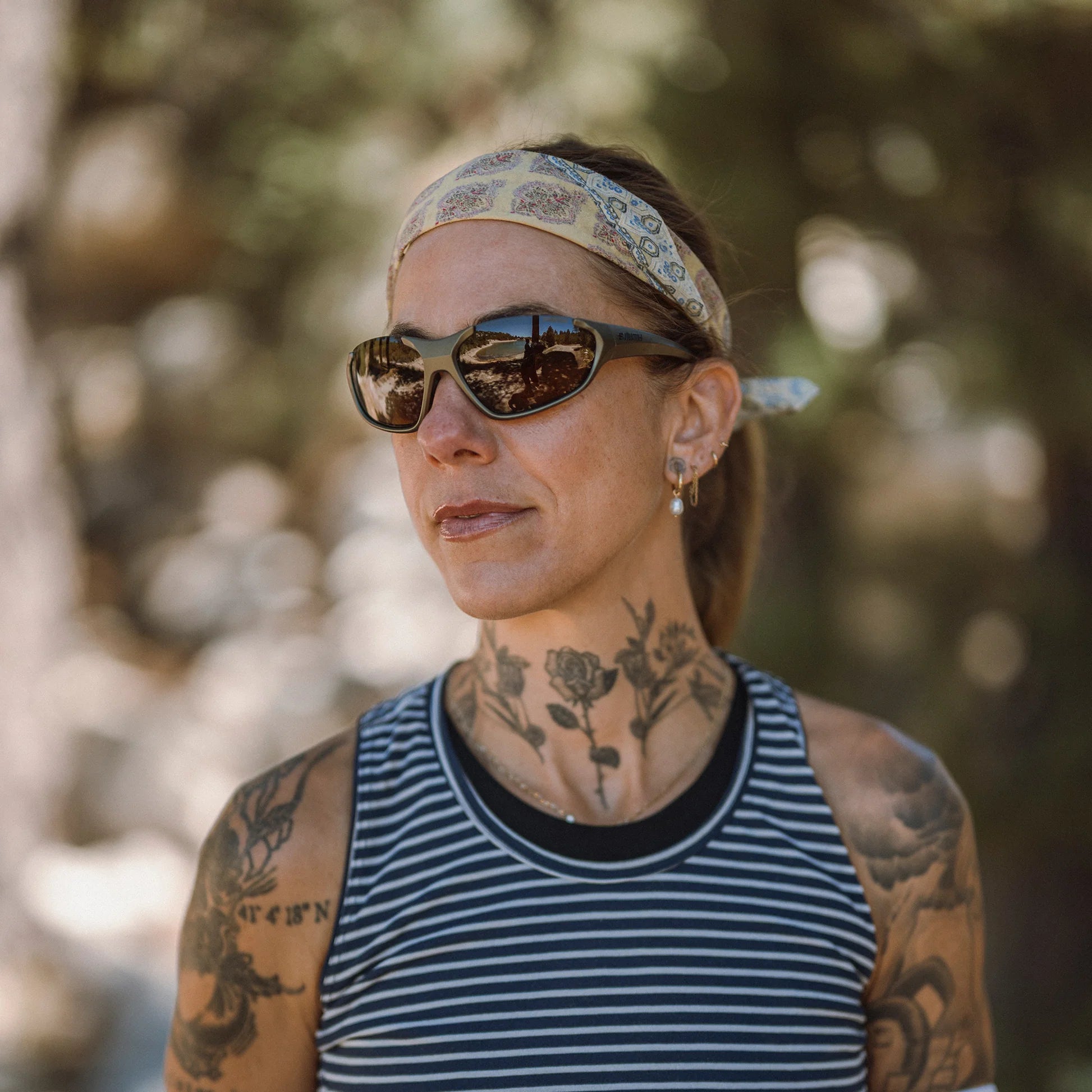 Smith Sliders Matte Olive Oil ChromaPop Brown