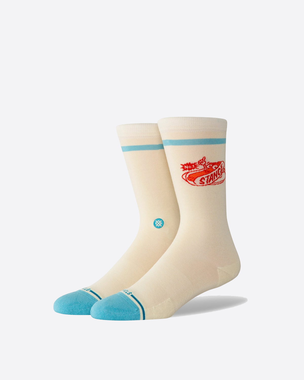 Stance Dog Crew Sock - Canvas