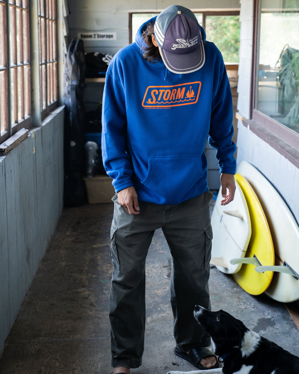 Storm Marine Supply Pullover - Blue