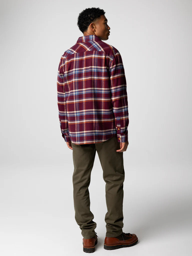 Finisterre Beardsmore Shirt - Plum Check