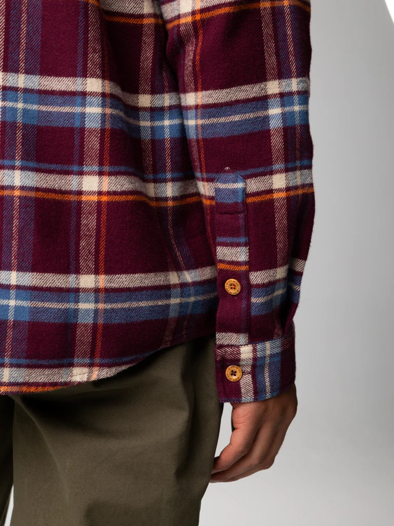 Finisterre Beardsmore Shirt - Plum Check