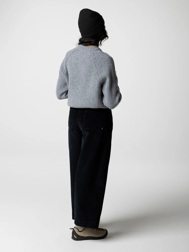 Finisterre Mora Knit Sweater-Blue Grey