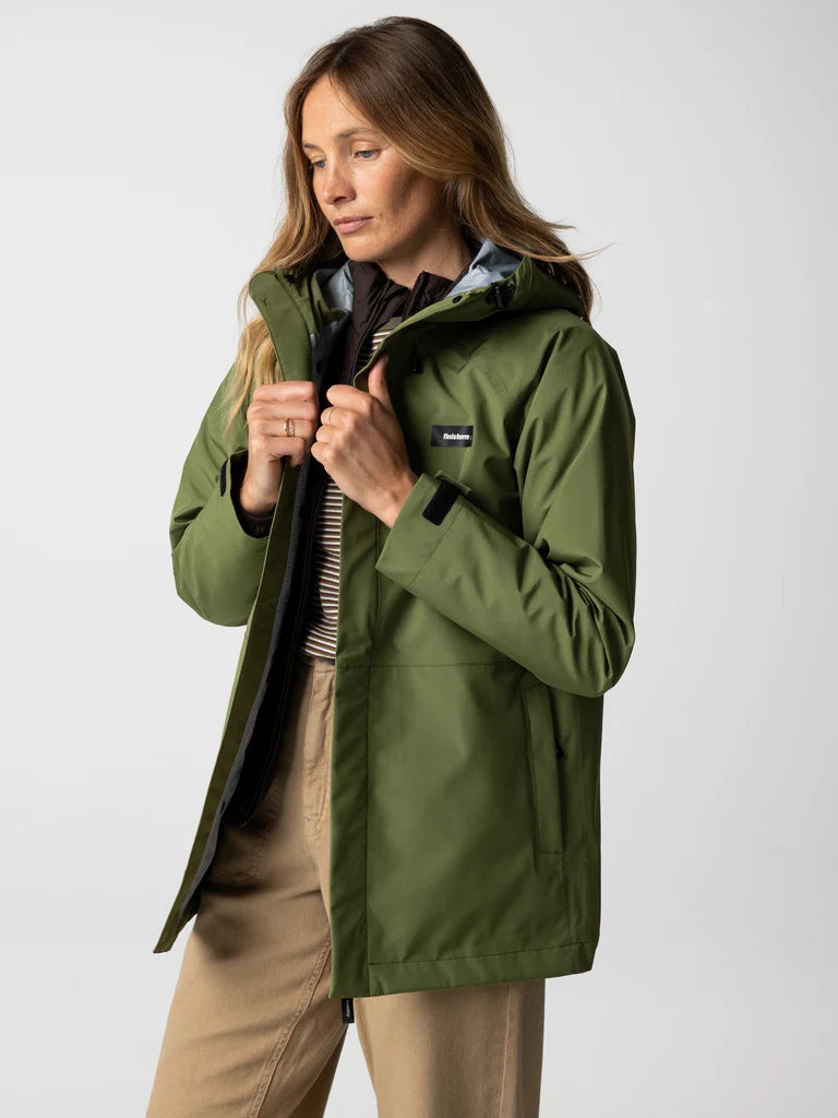 Finisterre Womens Skybird Jacket-Seagrass