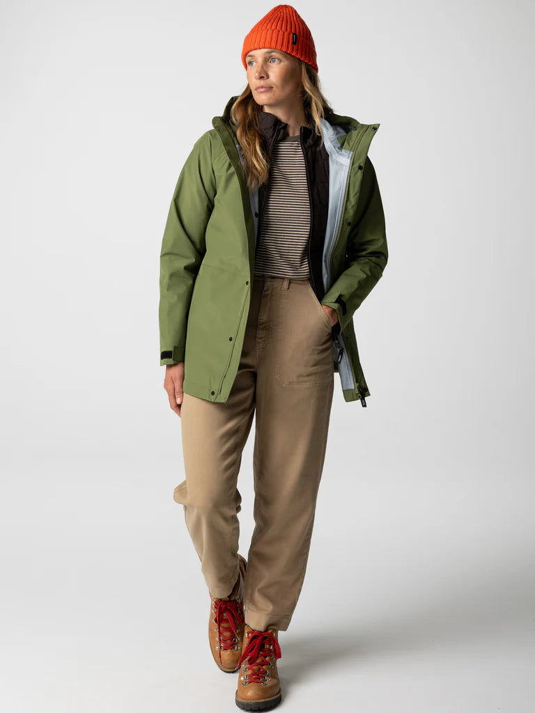 Finisterre Womens Skybird Jacket-Seagrass