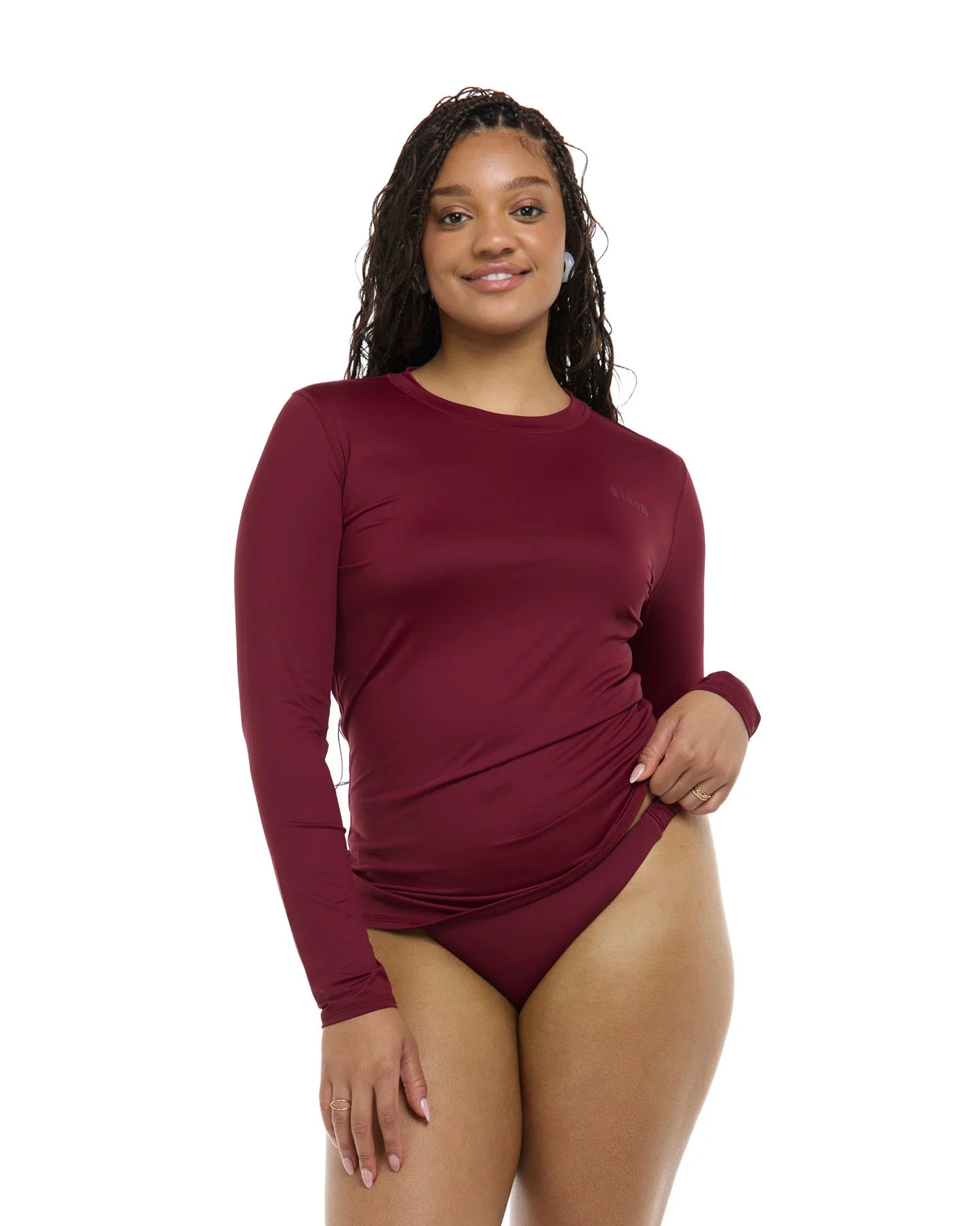 Eidon Sun Seeker Rashgaurd-Mulberry