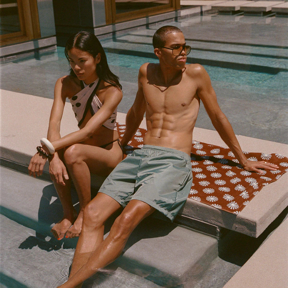 Slowtide Sun Dazed Towel - Toast