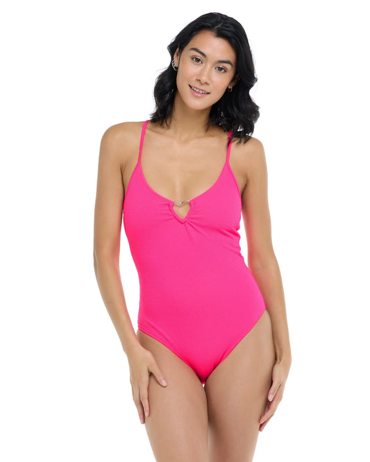 Eidon Womens Naomi One-Piece Pinky