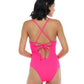 Eidon Womens Naomi One-Piece Pinky