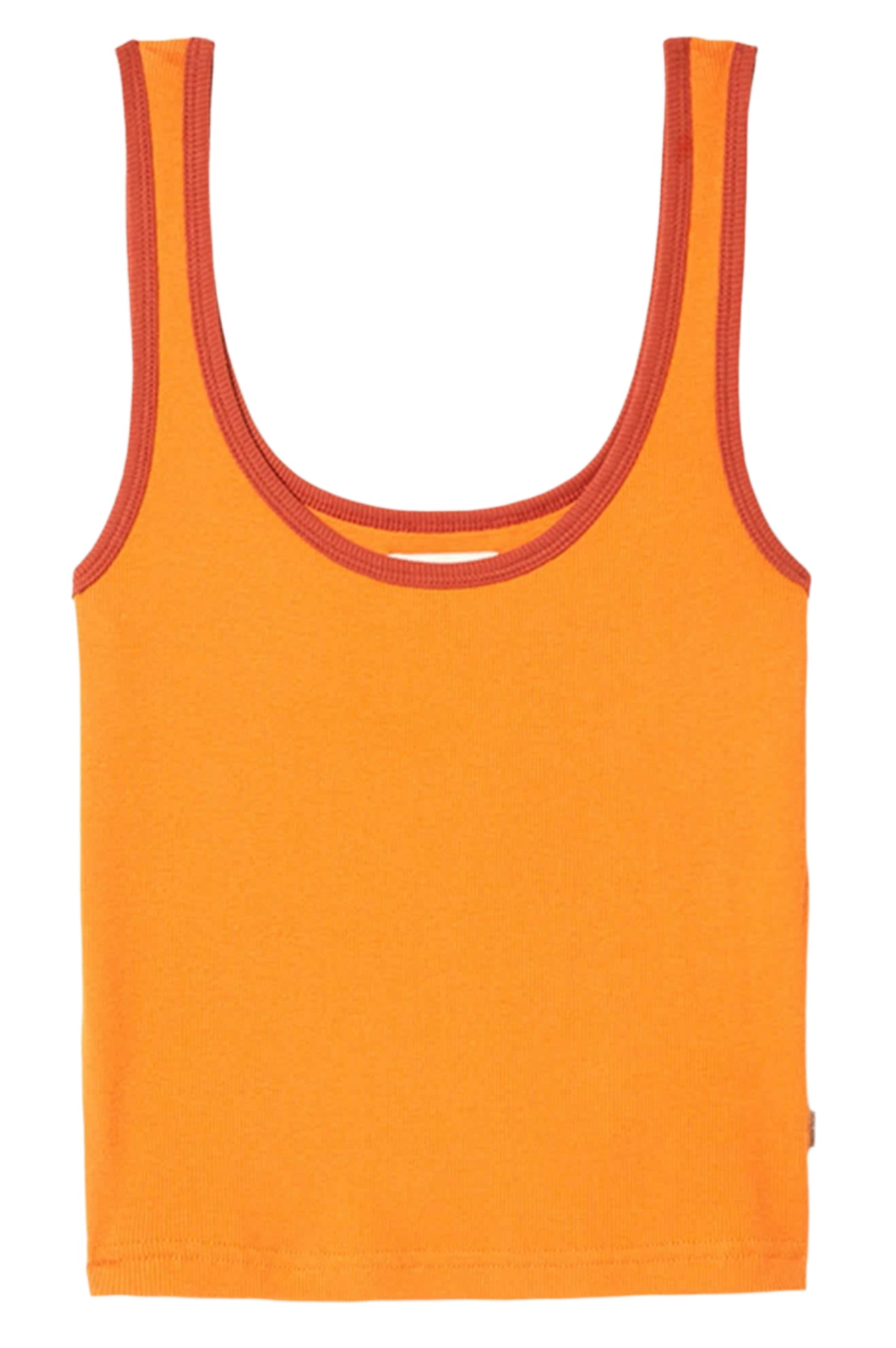 Brixton Ringer Organic A-Tank - Tangerine