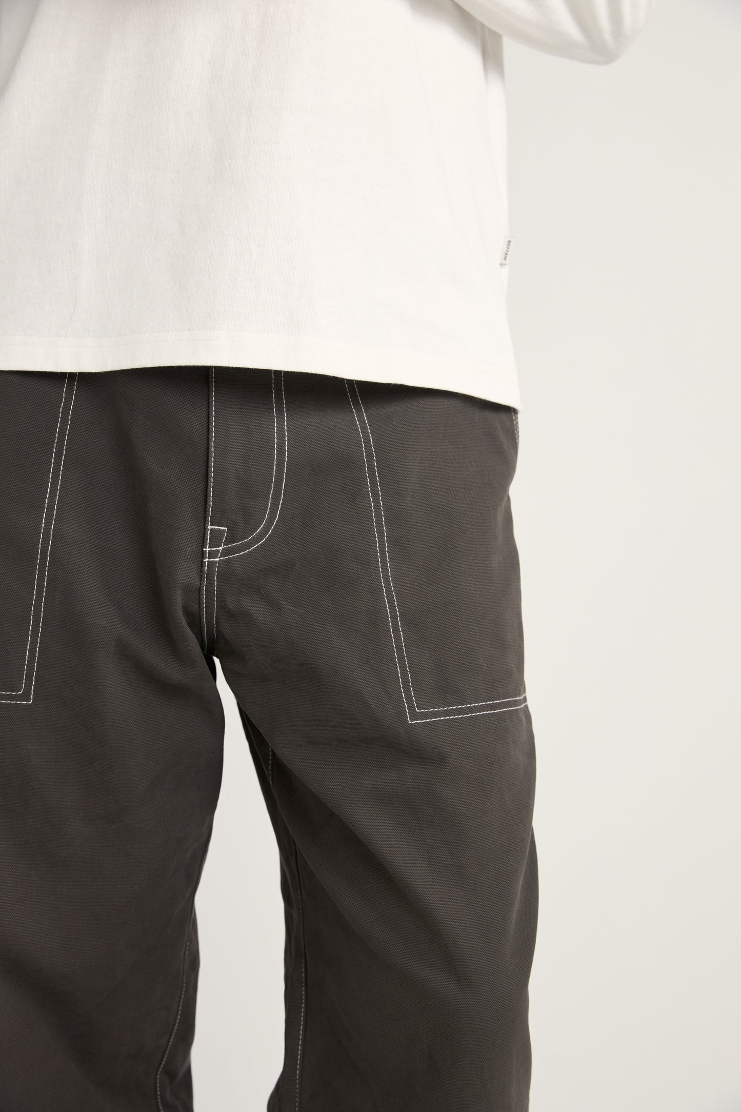 Rhythm Mens Contrast Stitch Carpenter Pant