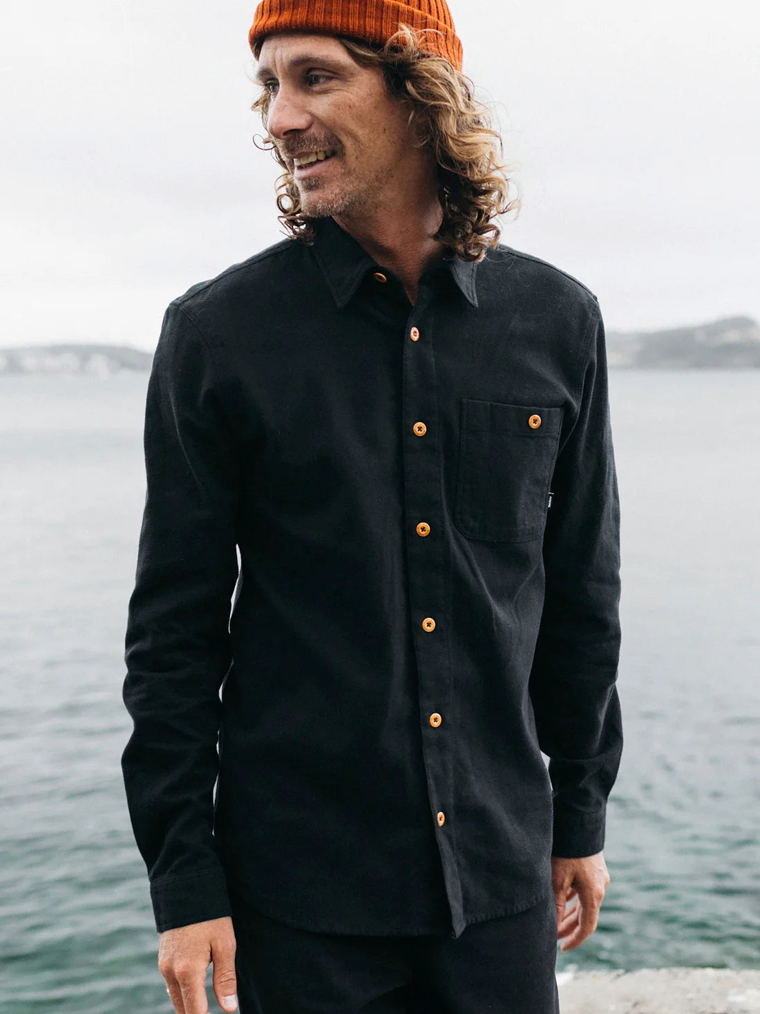 Finisterre Gylly Shirt - Black