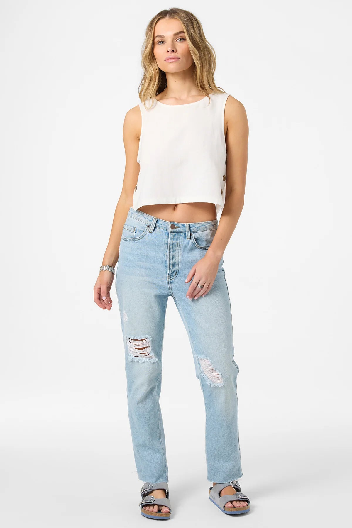 O'Neill Sanders Tank - White