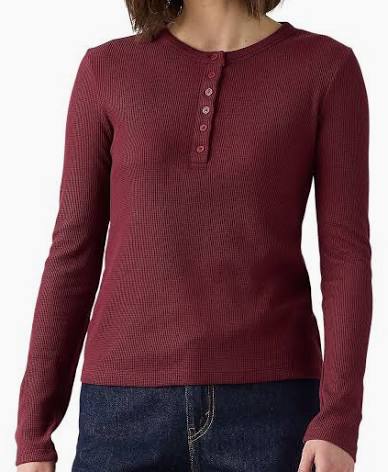 Levis Dana Henley - Tawny Port