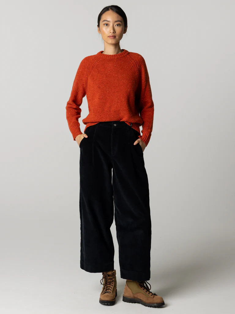 Finisterre Farne Crew-Autumn Orange