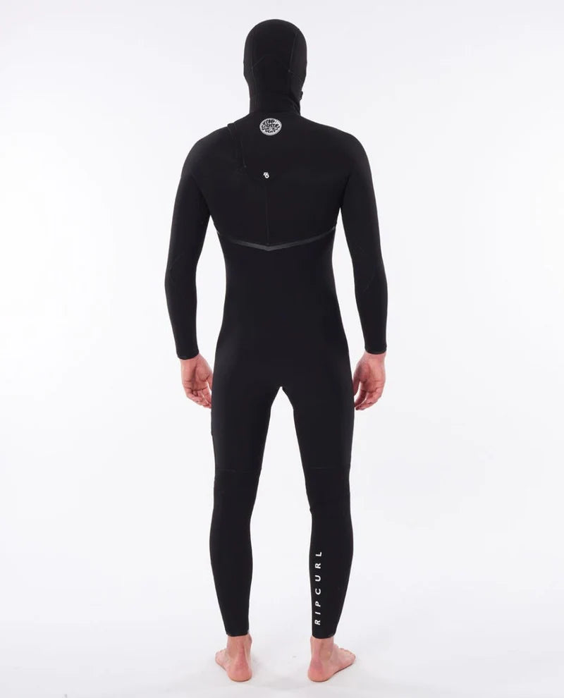 Rip Curl Mens 4M E Bomb Hooded Wetsuit
