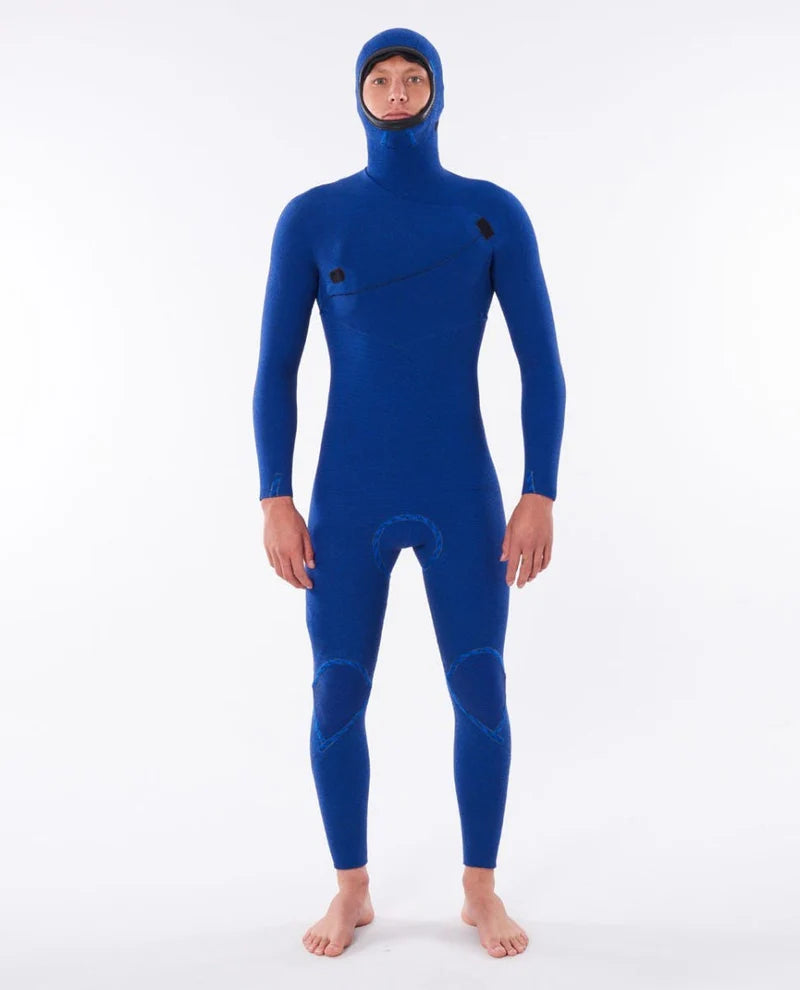 Rip Curl Mens 4M E Bomb Hooded Wetsuit