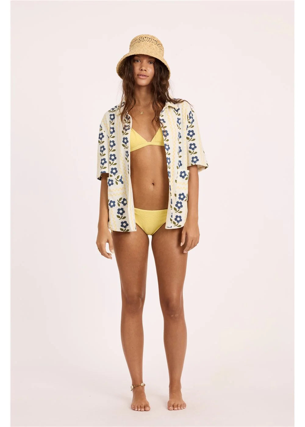 Sisstr Beach Treasures SS Knit Top - Sea Salt
