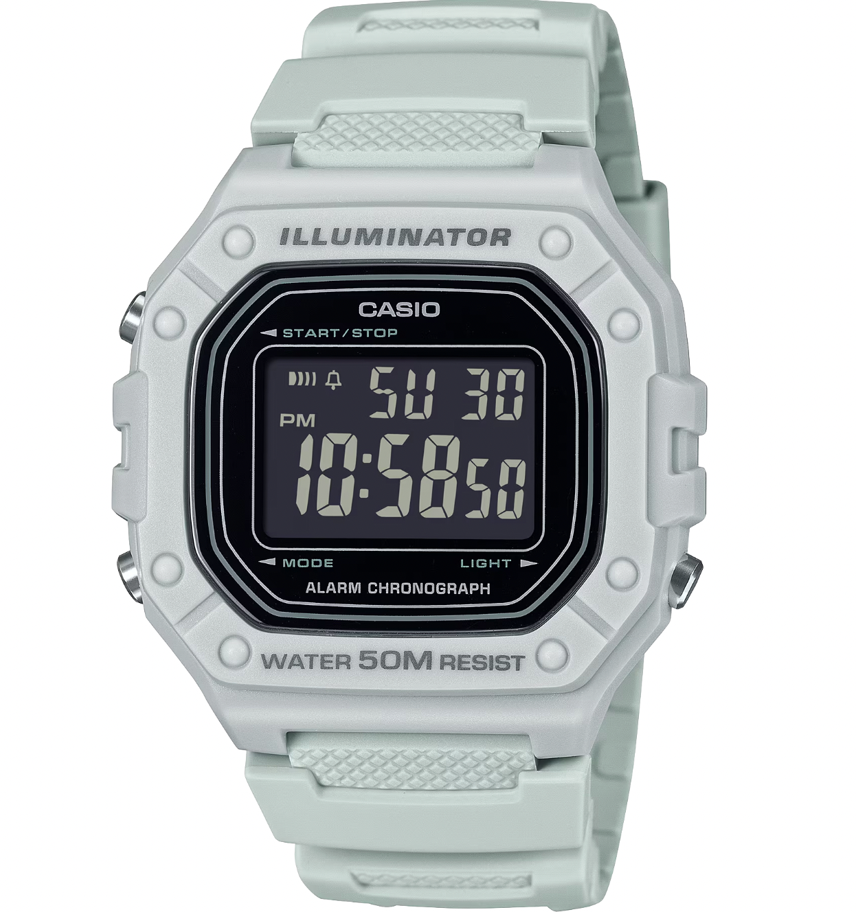 Casio W-218H 50m Water Resist Watch