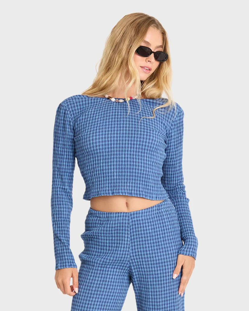 Billabong Twilight Dreamer LS Top - True Navy