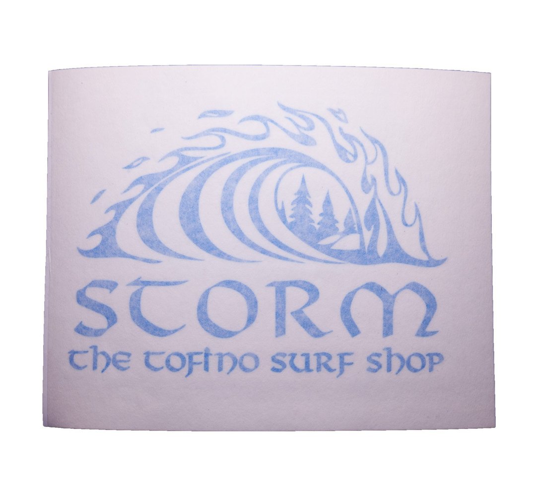 Storm Classic Wave Large Die-Cut Decal Sticker