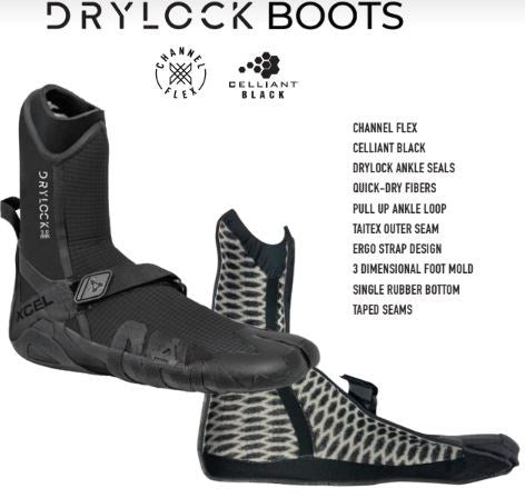 Xcel Drylock Roundtoe 7mm Boot